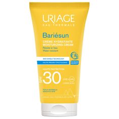 Uriage Hydratačný krém na opaľovanie pre citlivú pokožku SPF 30 Bariesun (Moisturizing Cream) 50 ml