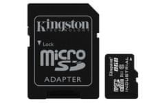 Kingston Industrial/micro SDHC/64GB/UHS-I U3 / Class 10/+ Adaptér