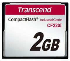 Transcend 2GB INDUSTRIAL TEMP CF220 CF CF (SLC) Fixed disk and UDMA5