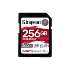 Kingston Canvas React Plus/SDHC/256 GB/300 MBps/UHS-II U3 / Class 10