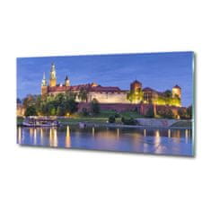 Wallmuralia.sk Fotoobraz na skle Krakov Poľsko 125x50 cm 2 prívesky