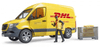 2671 Mercedes Benz Sprinter DHL s vodičom a príslušenstvom