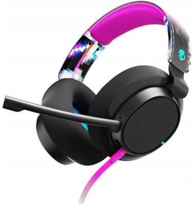 moderné káblové slúchadlá skullcandy Slyr Pro Wired krásny zvuk skvelá pre hru hier plug play zapojenie vysoko pohodlná