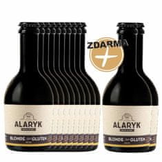 Alaryk Pivo Set BIO pivo Alaryk Blonde bez lepku 0,33 l 10+2 zdarma 0,33 l