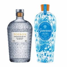 Gin Set Toison Gin & Gin Generous Azur 0,7 l