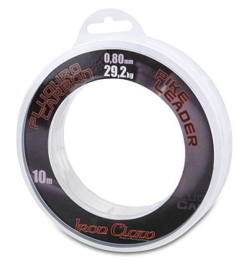 Iron Claw fluorocarbon Pike Leader 0,90 mm 10 m