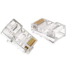 PremiumCord Konektor RJ45 8pinov, Cat6