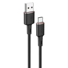 shumee Kábel USB - USB-C 3A 1,2 m čierny