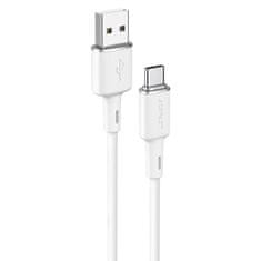 shumee Kábel USB - USB-C 3A 1,2m biely