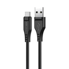 shumee Telefónny kábel USB - USB-C 3A 1,2 m čierny