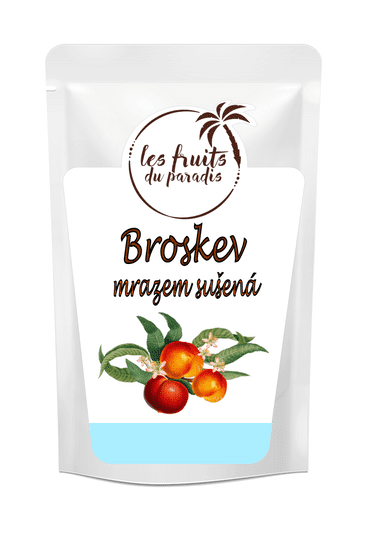 Fruits du Paradis Lyofilizované plátky broskýň 40 g