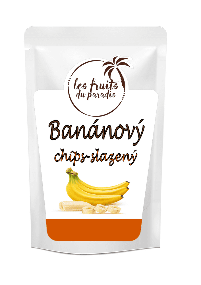 Fruits du Paradis Sladené banánové lupienky BIO 500 g