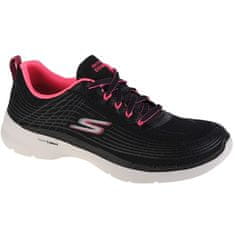 Skechers Obuv čierna 38 EU GO Walk 6 Stunning Glow