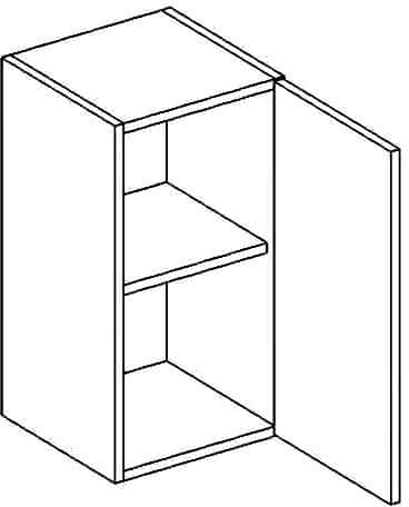 CASARREDO W40P horná skrinka jednodverová ANGEL