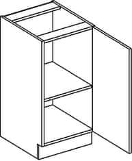 CASARREDO D40P dolná skrinka jednodverová GOBI