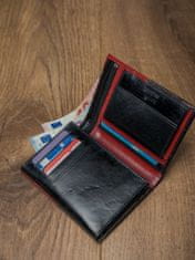 Rovicky Kožená, vertikálna pánska peňaženka z dvojfarebnej RFID prírodnej kože
