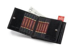Peterson Pánska peňaženka z lesklej prírodnej kože