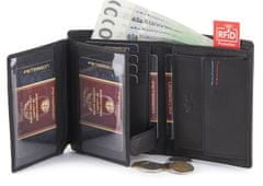 Peterson Pánska kožená peňaženka s ochranou proti stekaniu