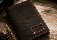 Peterson Pánska peňaženka z retro nubukovej kože