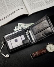 Rovicky Kožená peňaženka s veľkou kartovou časťou a RFID ochranou