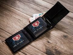 Peterson Darčekový set: pánska peňaženka z prírodnej kože a puzdro na kľúče a karty
