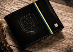 Peterson Pánska peňaženka v horizontálnej orientácii vyrobená z prírodnej kože