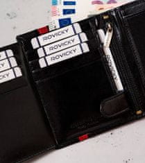 Peterson Pánska peňaženka Nyru čierno-červená Universal