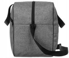 Peterson Priestranná cestovná taška s držiakom na kufor