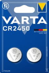 VARTA lithiová batérie CR2450, 2ks