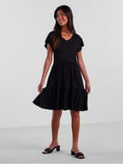 Pieces Dámske šaty PCNEORA Regular Fit 17125647 Black (Veľkosť XS)
