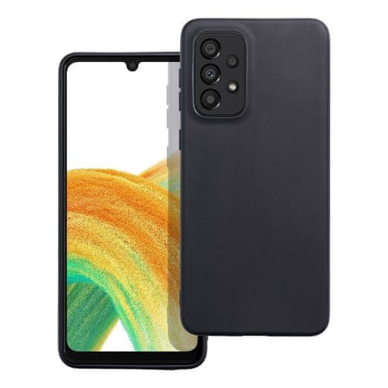 MobilMajak Obal / kryt na Samsung Galaxy A53 5G čierny - MATT case