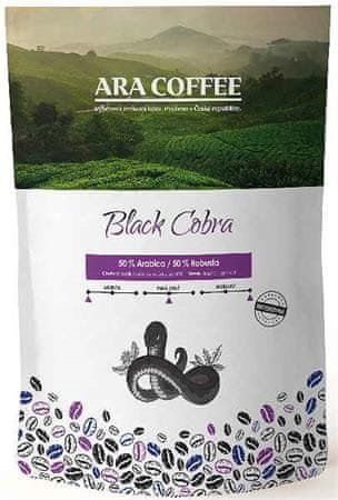 WEBHIDDENBRAND Jamai Café Pražená zrnková káva - ARA COFFEE Black Cobra (800g)