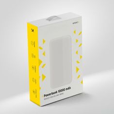 MG WPBWE1 Power Bank 10000mAh 2x USB, biely