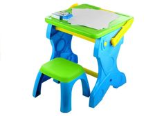 shumee Chalk Board Table 2v1 Chalk Accessories Taburetka