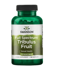Swanson Full Spectrum Tribulus Fruit (Kotvičník zemný), 500 mg, 90 kapsúl