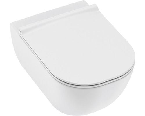 Jika Mio, závesné WC Rimless 53x36 cm, biela, H8207140000001