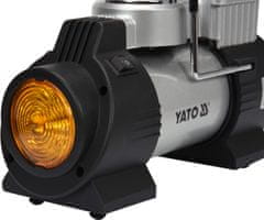 YATO Kompresor 12V s LED svietidlom 180W