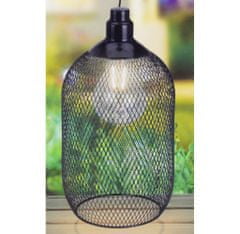 ProGarden  Svietidlo solárne závesné s LED žiarovkou 27 x 15 cm