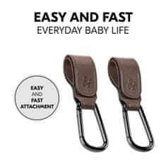 Hauck Pushchair Hooks Brown