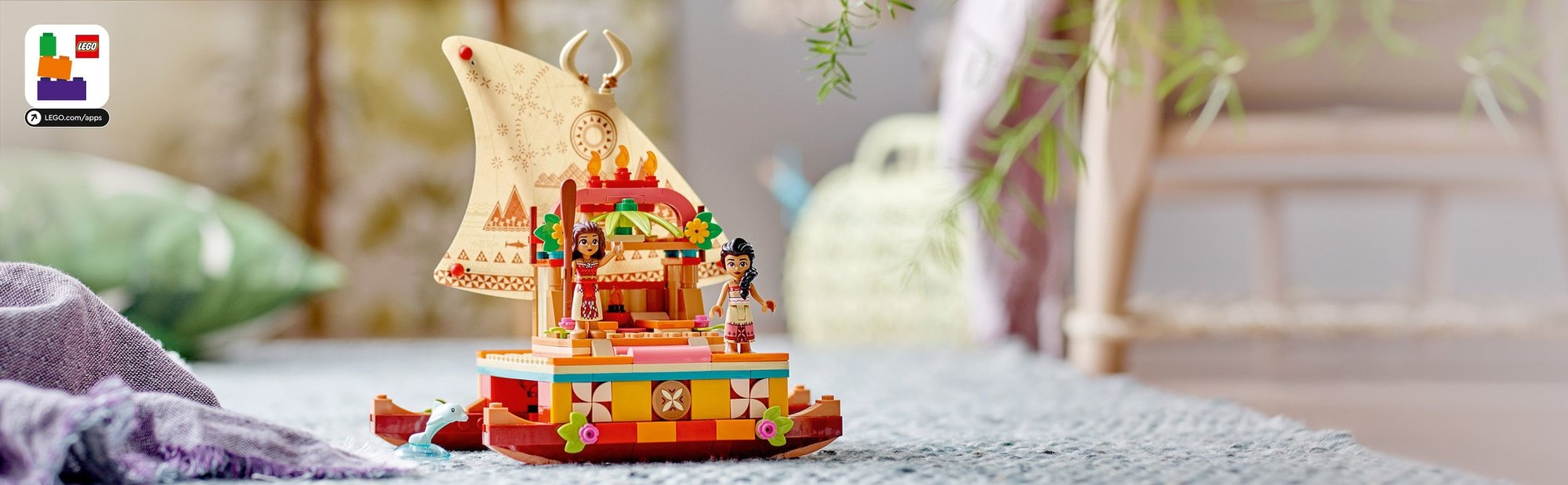 LEGO Disney Princess 43210 Vaiana a jej objaviteľská loď