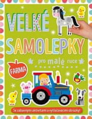 Veľké samolepky pre malé ruky Farma