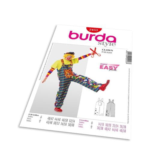 Burda Strih Burda 2453 - Klaun