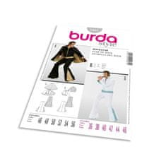 Burda Strih Burda 2481 - Elvis, rocknroll, rockstar