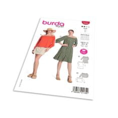 Burda Strih Burda 5920 - Šaty so spadnutými ramenami, blúzka