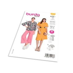 Burda Strih Burda 5921 - Košeľové šaty, blúzka