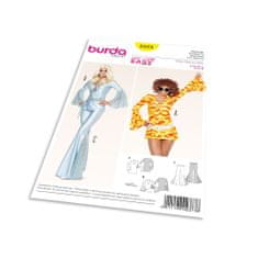 Burda Strih Burda 2373 - Sedemdesiatky, disco, zvonáča