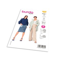 Burda Strih Burda 6022 - Parka, balónový kabát