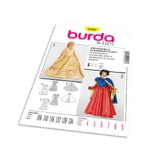 Burda Strih Burda 2480 - Šaty pre princeznú, Snehulienka