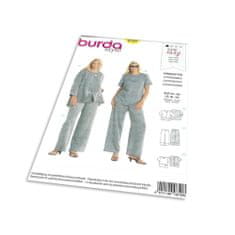 Burda Strih Burda 8108 - Top, sako a nohavice