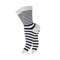 Footstar Dámskych 5 párov bavlnených ponožiek Čierno Bielo Červené Veľkosť: 35-38